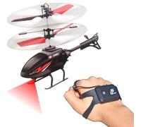 smile items Remote-Controlled Helicopter for Kids - Basic RC Toy with Up and Down Movement, Hand Control, Durable Material, USB Charging, and Easy to Fly