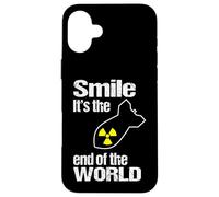 Smile, it's the end of the world Case for iPhone 16 Plus
