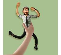 Smile lab Custom Face Twistable Plush Pillow - Personalised Photo Doll with Bendable & Poseable Body, Cute 3D Mini Face Soft Toy, Funny Christmas & Valentine’s Day Gift for Couples, Women and Men