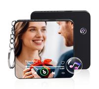 Smile lab Personalised Music Keyring with Photo Custom Spotify Song Player Keychain Gift for Couples, Women & Men