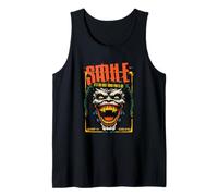 Smile - Last Thing You'll See - Monster Halloween Tank Top