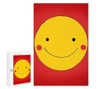 Smile: New Year Gift, 1000 PCS Wooden Art Puzzle - for A Rewarding Weekend Challenge