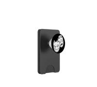 Smile Now Cry Later Angel Devil Happy Sad Vintage Cartoon PopSockets PopWallet for MagSafe