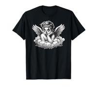 SMILE NOW CRY LATER Angel Payaso Cholo Chola Tattoo Chicano T-Shirt