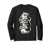 Smile Now Cry Later Baby Angel Cherubs Long Sleeve T-Shirt