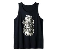 Smile Now Cry Later Baby Angel Cherubs Tank Top