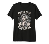 Smile Now Cry Later Chicana Payasa Chicano Chola Premium T-Shirt