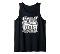 SMILE NOW CRY LATER Chicano Art Clown Masks Laugh Now Cholo Tank Top