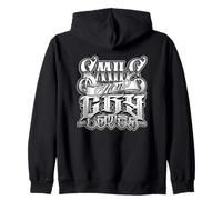 SMILE NOW CRY LATER Chicano Art Clown Masks Laugh Now Cholo Zip Hoodie