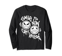 Smile Now Cry Later Graffiti Long Sleeve T-Shirt