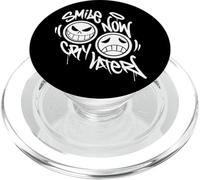 Smile Now Cry Later Graffiti PopSockets PopGrip for MagSafe
