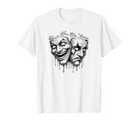 SMILE NOW CRY LATER Payaso Chicano Art Gangster Cholo T-Shirt