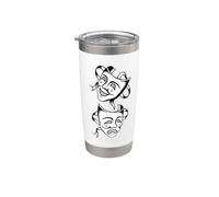 Smile Now Cry Later x Laugh Now Cry Later Blackwork Stainless Steel Insulated Tumbler
