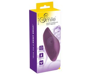 SMILE Panty - wearable, rechargeable clitoral vibrator (purple)