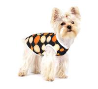 Smile pattern Small Dog Cotton Vest S - Breathable, Soft, and Comfortable Pet Clothing for Cats and Dogs