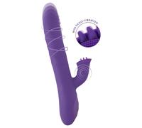 Smile Pearl - Pearl-textured Vibrator (Purple)