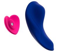 Smile RC Panty - wearable remote-controlled knicker vibrator (blue)
