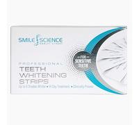 Smile Science Harley Street Professional Teeth Whitening Strips for Sensitive Teeth - Peroxide-Free Formula Removes Coffee & Wine Stains - Enamel Safe, Vegan, Mint Flavour - 28 Strips (14 Treatments)
