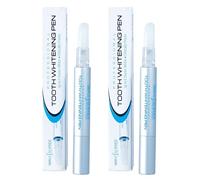 Smile Science Harley Street Teeth Whitening Pen Pack of 2 - Peroxide-Free Gel for Sensitive Teeth, Fast Tooth Whitener, Vegan Formula, Mint Flavour