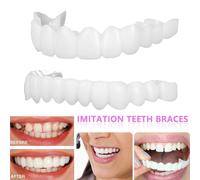 Smile Snap On False Teeth Dental Veneers Dentures Tooth Cover