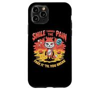 Smile Through The Pain Fake It Til You Break Case for iPhone 11 Pro