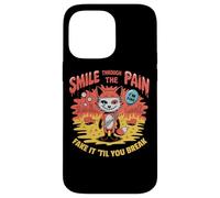 Smile Through The Pain Fake It Til You Break Case for iPhone 14 Pro Max