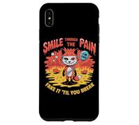 Smile Through The Pain Fake It Til You Break Case for iPhone XS Max