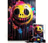 Smile Vibes Everywhere Jigsaw Puzzle 1000 Piece for Teenagers Recall Upgrade Relax Mind Clear Cut Fine Art Piece 50x75cm
