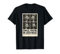 Smile, You're in Loch Ness Funny Scottish Monster Photobooth T-Shirt
