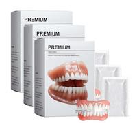 Smileasego Premium Dentures - Lumogaze Dentures, Silicone Reline Denture Set with Natural, Lifelike Appearance, Secure, Comfortable Fit, No Slipping, No Irritation-Enjoy a Radiant Confident Smile (3)