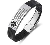 Smileface Stainless steel and silicone., 48 mm, Stainless steel and silicone