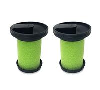 Smilefil 2 Pack Replacement Filters for Gtech AirRam Multi MK-2-ATF006, Gtech Air Ram Multi MK2 K9 Cordless Handheld Vacuum Cleaner Accessories Washable Reusable Spare Parts