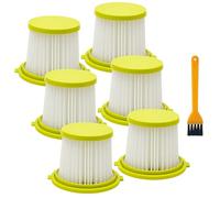 Smilefil 6 Pack Premium Replacement Filters Compatible with Ryobi 18V ONE+ PERFORMANCE HAND VACUUM PCL700K, PCL700B, PCL704K, PCL704B, PCL705K, PCL705B