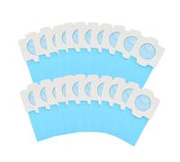 Smilefil Pack of 20 Vacuum Cleaner Bags Paper Filter Compatible with Makita DCL182, CL107, CL072, CL102, BCL142, BCL182 Vacuum Cleaner Part No.194566-1 198744-5 198745-3