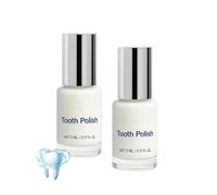 SmileFitPro Tooth Polish, Cosmetic Teeth Whitening Liquid, Brush-On Polish for Instant White Smile, Quick-Dry Formula Gentle & Safe, Sensitive Teeth Brightener, Portable 5mL (2PCS)