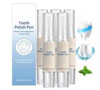 SmileFitPro Tooth Polish Pen, SmileFitPro Tooth Paint Pen, Teeth Stain Remover, Stain Remover for Teeth, Teeth Polishing Cleaning Stain Removal, Gentle and Safe Formula, Portable and Easy to Use (5PC)
