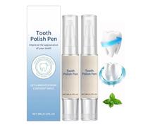 SmileFitPro Tooth Polish Pen, SmileFitPro Tooth Paint Pen, Teeth Stain Remover, Stain Remover for Teeth, Teeth Polishing Cleaning Stain Removal, Gentle and Safe Formula, Portable and Easy to Use (2PC)