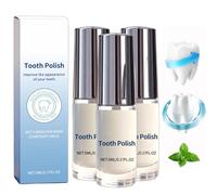 SmileFitPro Tooth Polish, SmileFitPro Tooth Paint, Teeth Stain Remover, Gentle and Safe Formula, Instant White Teeth, Simple and Portable White Paint for Teeth, Regain Confident Smile (3PC)