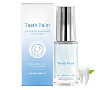 SmileFitPro Tooth Polish, SmileFitPro Tooth Paint, Teeth Whitening Paint, Teeths Whitening Gel, Instant Teeth Stain Remover, Natural and Gentle Formula, Teet-h Cleaning Tools for Men and Women, 20ml