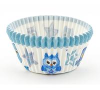 SmileKIDZ ~ Ollie Owl Blue ~ 250 Paper Cupcake Cases