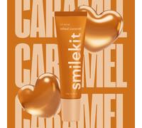 Smilekit® Lip Balm | 6 Explosive Flavours | Natural Gloss Beauty | Zero Tint | Flavoured Lip Balm with Natural Oils and Vitamins | UK Supplier (Salted Caramel)