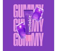 Smilekit® Lip Balm | 6 Explosive Flavours | Natural Gloss Beauty | Zero Tint | Flavoured Lip Balm with Natural Oils and Vitamins | UK Supplier (Gummy Bear)