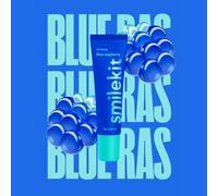 Smilekit® Lip Balm | 6 Explosive Flavours | Natural Gloss Beauty | Zero Tint | Flavoured Lip Balm with Natural Oils and Vitamins | UK Supplier (Blue Raspberry)