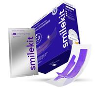 SmileKit® V34 Instant Teeth Whitening Strips | Teeth Whitening Kit | Teeth Strip | Teeth Whiteners | Powder Alternative | UK Supplier | Pack of 28 Strips, 14 Treatments