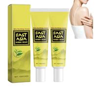 Smiles and Joys Cream, East Asian Natural Cream, All Natural Ingredients, Soothing and Hydrating Skin Care, Nourishing Formula for Soft Skin (2pc, 15g/pc)