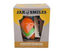 Smiles by Julie Positive Thinking Quotations In a Jar. Inspirational, Motivational Quotes for every day of the Month. Success for Challenges and Goals. Unique Gift Box.