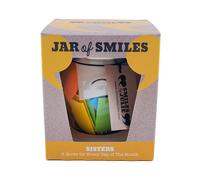 Smiles by Julie Sisters Quotations In A Jar. A Month of Loving, Amusing and Humorous Quotes. Show how much you love & value her Friendship. Unique Gift Box.