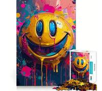 Smiles That Brighten Days Jigsaw Puzzle for Teenagers 1000 Pieces Fine Logic Toy Calm Pastime Neat Edge Art Collection Piece 50x75cm