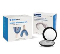 SMILESEEK Custom Retainer for Upper & Lower Teeth, BPA & Latex-Free，for Adults and Teens