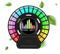 Smileshiney Car Diffuser Atmosphere Light - Vent Clip Fragrance Lamp Air Freshener - Automotive Air Fresheners Rhythm LED Light, Air Outlet Car Aromatherapy, Car Interior Accessories